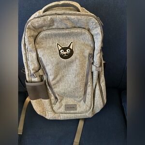 Vera Bradley Recycled Lighten Up Reactive Lay Flat Travel Backpack